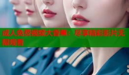 成人免费视频大香蕉：尽享精彩影片无限观看
