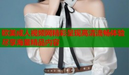 欧美成人视频网精彩呈现高清流畅体验尽享海量精品内容
