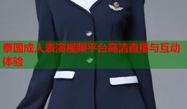 泰国成人表演视频平台高清直播与互动体验