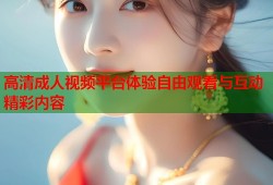 高清成人视频平台体验自由观看与互动精彩内容