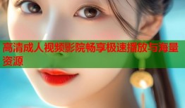 高清成人视频影院畅享极速播放与海量资源