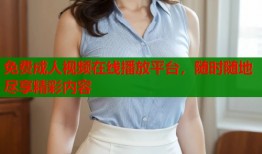 免费成人视频在线播放平台，随时随地尽享精彩内容