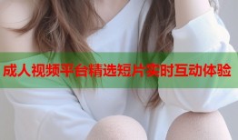 成人视频平台精选短片实时互动体验