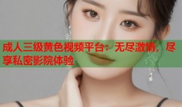 成人三级黄色视频平台：无尽激情，尽享私密影院体验