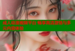 成人动漫视频平台 畅享高清激情与多元内容体验