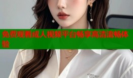 免费观看成人视频平台畅享高清流畅体验