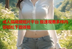成人操视频短片平台 极速观看多样内容轻松下载体验