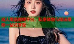 成人用品视频平台，私密体验与精选推荐一站式享受