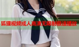 狐狸视频成人高清无限制极速播放