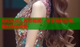 怡红院成人免费视频：尽享精彩影视，随时随地观看