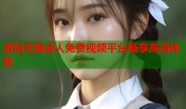 激情无限成人免费视频平台畅享高清体验