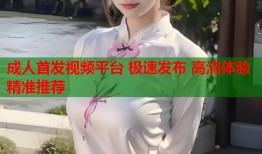 成人首发视频平台 极速发布 高清体验 精准推荐