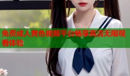免费成人黄色视频平台畅享高清无限观看体验