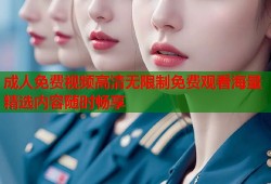 成人免费视频高清无限制免费观看海量精选内容随时畅享
