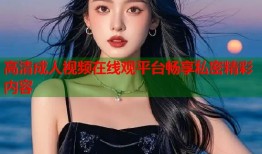 高清成人视频在线观平台畅享私密精彩内容