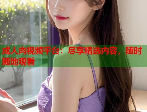 成人肉视频平台：尽享精选内容，随时随地观看
