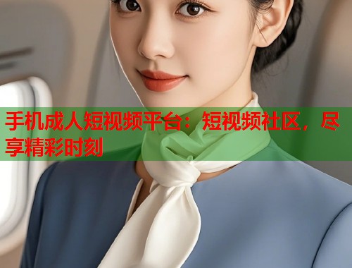 手机成人短视频平台：短视频社区，尽享精彩时刻
